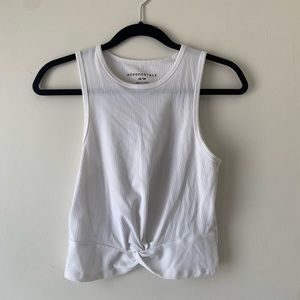Aeropostale white tank top